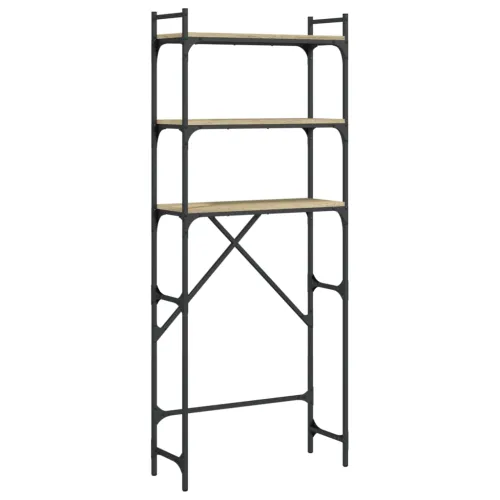 Polica za perilicu rublja boja hrasta 67x25x163 cm drvena - sonoma hrast 1 Sonoma hrast Cijena