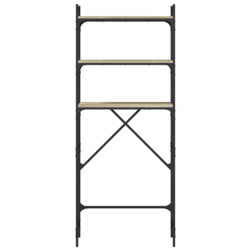 Polica za perilicu rublja boja hrasta 67x25x163 cm drvena - Sonoma hrast Cijena