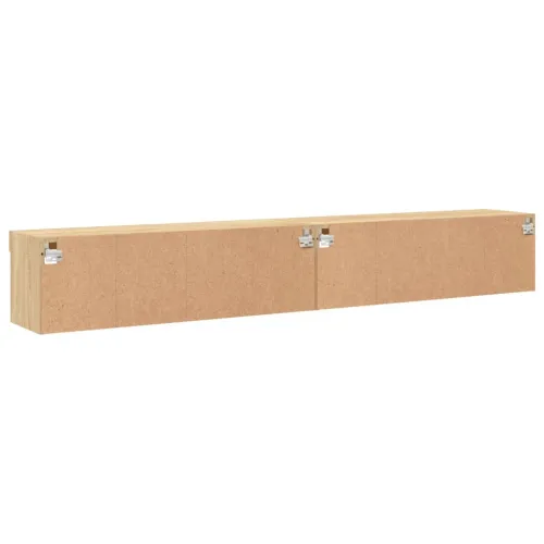 TV ormarići s LED svjetlima 2 kom boja hrasta 100x30x30 cm - Sonoma hrast 100 cm 2 Cijena