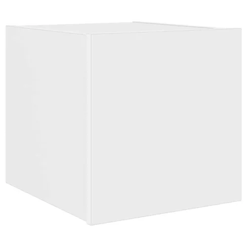 Zidni TV ormarić s LED svjetlima bijeli 30,5 x 35 x 30 cm - Bijela 30.5 x 35 x 30 cm 1 Cijena