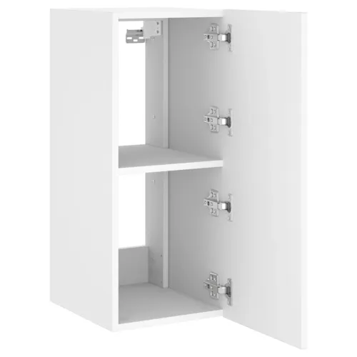 Zidni TV ormarić s LED svjetlima bijeli 30,5 x 35 x 70 cm - Bijela 30.5 x 35 x 70 cm 1 Cijena