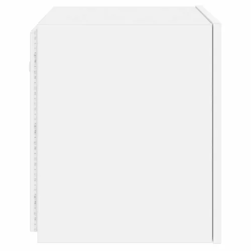 Zidni TV ormarić s LED svjetlima bijeli 40,5 x 35 x 40 cm - Bijela 40.5 x 35 x 40 cm 1 Cijena