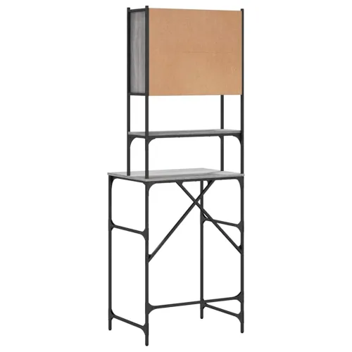 Ormarić za perilicu rublja siva boja hrasta 68 x 48,5 x 194 cm - Sivi hrast sonoma Cijena