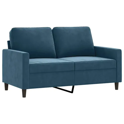 Dvosjed Plava 120 cm baršunasti - Plava 120 cm Cijena