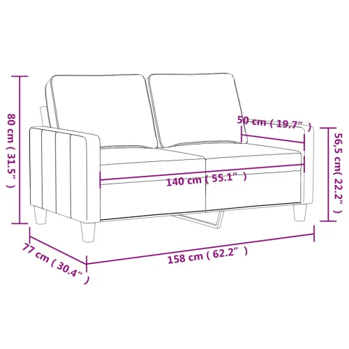 Dvosjed crvena boja vina 140 cm baršunasti - boja crnog vina 1 140 cm Cijena
