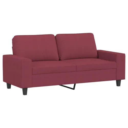Dvosjed od tkanine crvena boja vina 140 cm - Boja crnog vina 140 cm Cijena