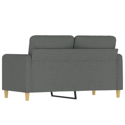 Dvosjed od tkanine tamnosivi 120 cm - Tamno siva 120 cm Cijena