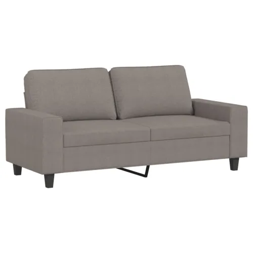 Dvosjed od tkanine smeđesivi 140 cm - Sivo-smeđa 140 cm Sivo-smeđa 140 cm Cijena