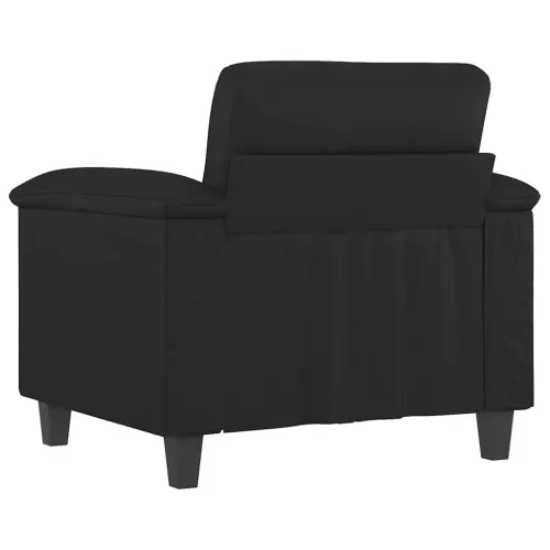 Fotelja crna 60 cm od umjetne kože - Crna 60 cm Cijena