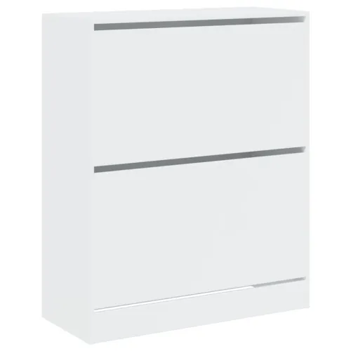 Ormarić za cipele bijeli 80 x 34 x 96,5 cm konstruirano drvo - Bijela 80 x 34 x 96.5 cm Cijena