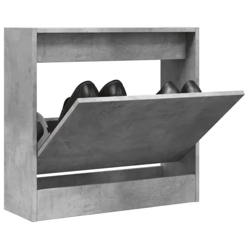 Ormarić za cipele boja betona 60x21x57 cm konstruirano drvo - Beton siva 60 x 21 x 57 cm Cijena