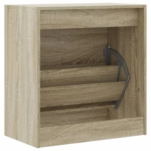 Ormarić za cipele boja hrasta 60x34x63,5 cm konstruirano drvo - Sonoma hrast 60 x 34 x 63.5 cm Cijena