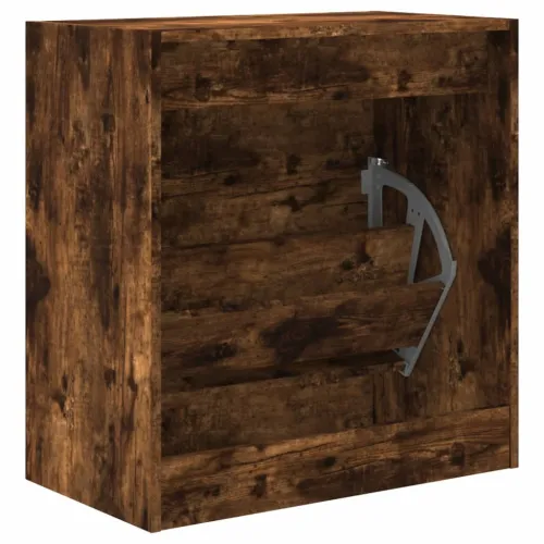 Ormarić za cipele boja hrasta 60x34x63,5 cm konstruirano drvo - Dimljeni hrast 60 x 34 x 63.5 cm Cijena