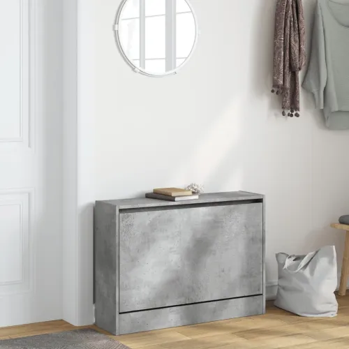 Ormarić za cipele boja betona 80x21x57 cm konstruirano drvo - Beton siva 80 x 21 x 57 cm Cijena