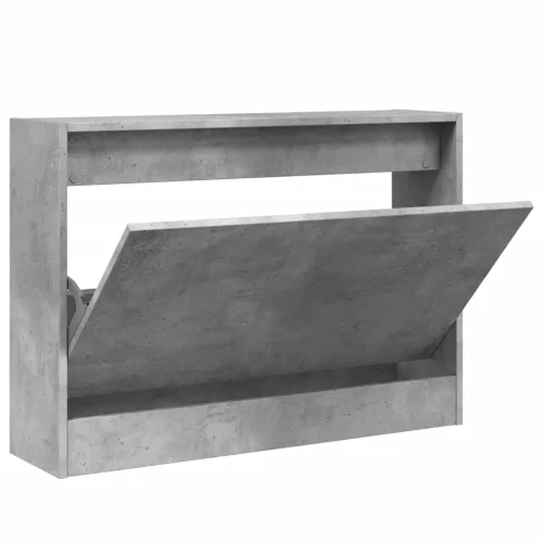 Ormarić za cipele boja betona 80x21x57 cm konstruirano drvo - Beton siva 80 x 21 x 57 cm Cijena