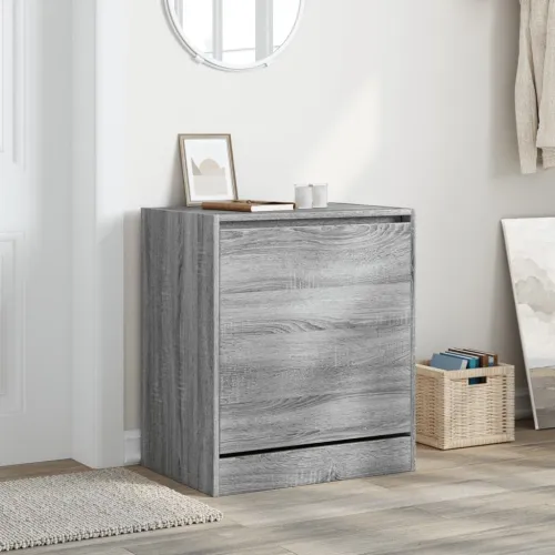 Ormarić za cipele sivi hrast 60x42x69 cm konstruirano drvo - Sivi hrast sonoma 60 x 42 x 69 cm Cijena