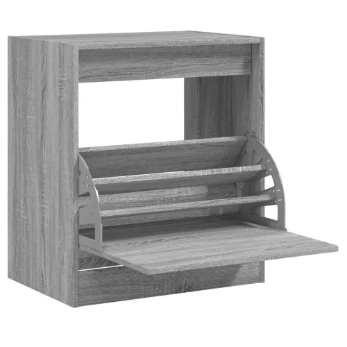 Ormarić za cipele sivi hrast 60x42x69 cm konstruirano drvo - Sivi hrast sonoma 60 x 42 x 69 cm Cijena