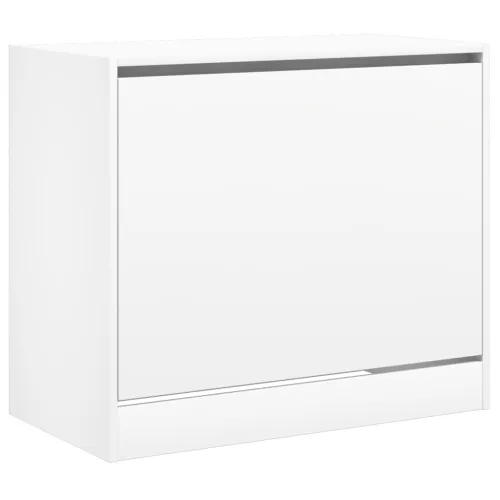 Ormarić za cipele bijeli 80x42x69 cm od konstruiranog drva - Bijela 80 x 42 x 69 cm Cijena