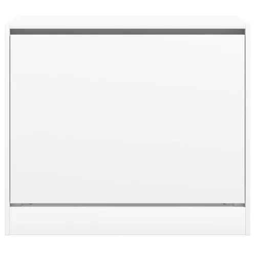 Ormarić za cipele bijeli 80x42x69 cm od konstruiranog drva - Bijela 80 x 42 x 69 cm Cijena