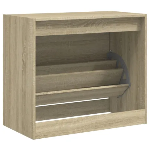 Ormarić za cipele boja hrasta 80x42x69 cm konstruirano drvo - Sonoma hrast 80 x 42 x 69 cm Cijena