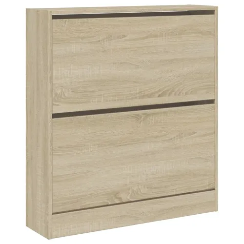 Ormarić za cipele boja hrasta 80x21x87,5 cm konstruirano drvo - Sonoma hrast 80 x 21 x 87.5 cm Cijena