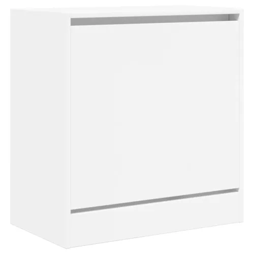 Ormarić za cipele bijeli 60x34x63,5 cm od konstruiranog drva - Bijela 60 x 34 x 63.5 cm Cijena