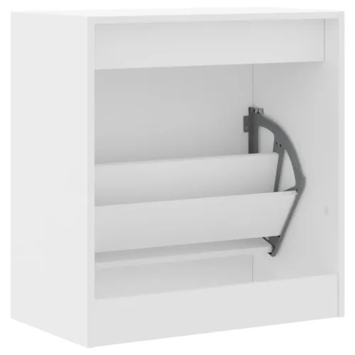 Ormarić za cipele bijeli 60x34x63,5 cm od konstruiranog drva - Bijela 60 x 34 x 63.5 cm Cijena