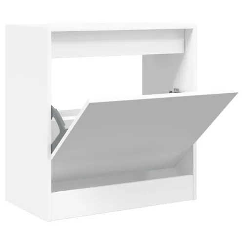 Ormarić za cipele bijeli 60x34x63,5 cm od konstruiranog drva - Bijela 60 x 34 x 63.5 cm Cijena