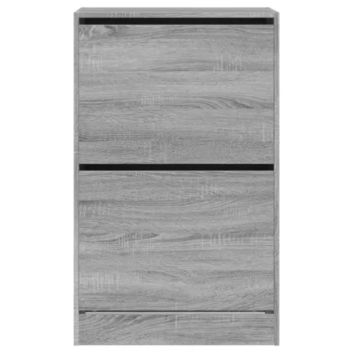Ormarić za cipele boja hrasta 60x34x96,5 cm konstruirano drvo - Sivi hrast sonoma 60 x 34 x 96.5 cm Cijena