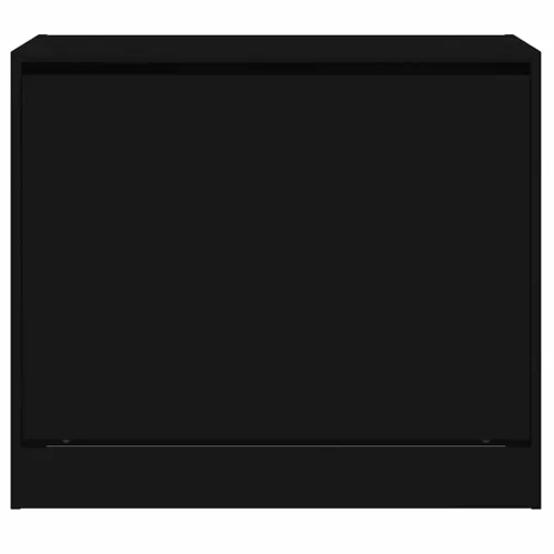Ormarić za cipele crni 80x42x69 cm od konstruiranog drva - Crna 80 x 42 x 69 cm Cijena