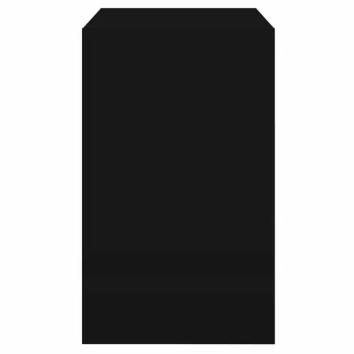 Ormarić za cipele crni 80x42x69 cm od konstruiranog drva - Crna 80 x 42 x 69 cm Cijena