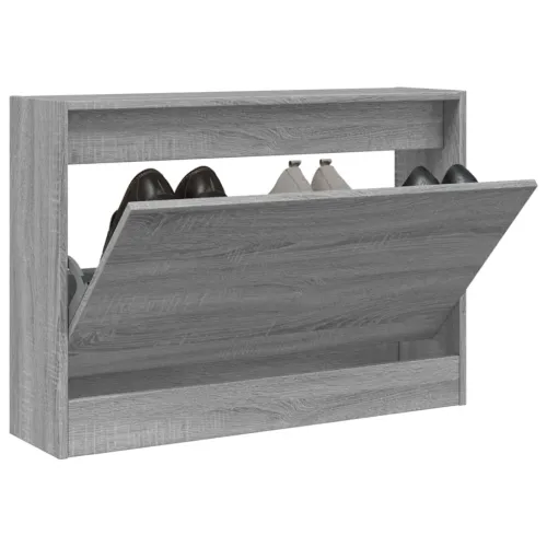 Ormarić za cipele sivi hrast 80x21x57 cm konstruirano drvo - Sivi hrast sonoma 80 x 21 x 57 cm Cijena