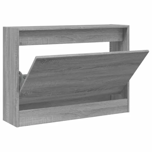 Ormarić za cipele sivi hrast 80x21x57 cm konstruirano drvo - Sivi hrast sonoma 80 x 21 x 57 cm Cijena