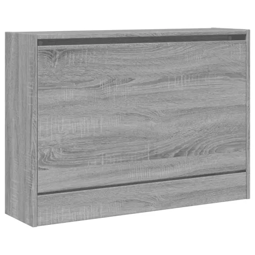 Ormarić za cipele sivi hrast 80x21x57 cm konstruirano drvo - Sivi hrast sonoma 80 x 21 x 57 cm Cijena