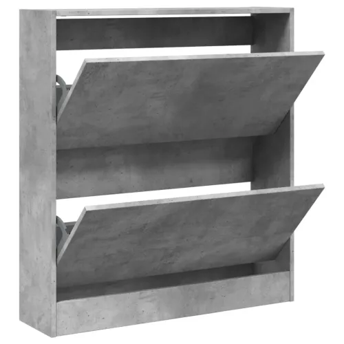 Ormarić za cipele boja betona 80x21x87,5 cm konstruirano drvo - Beton siva 80 x 21 x 87.5 cm Cijena