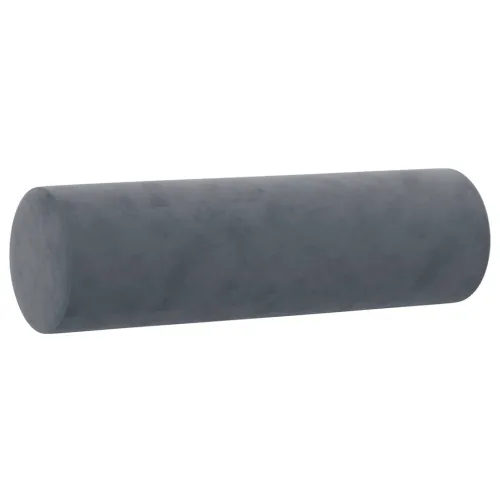 2-dijelni set sofa s jastucima tamnosivi baršunasti - Tamno siva 1 s jastučićima Cijena