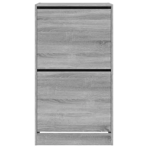 Ormarić za cipele s 2 ladice siva boja hrasta 60x42x108 cm - Sivi hrast sonoma 60 x 42 x 108 cm Cijena