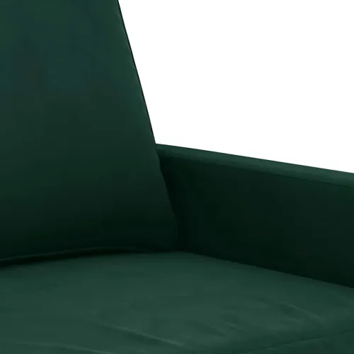 Dvosjed tamnozeleni 120 cm baršunasti - Tamnozelena 120 cm Cijena