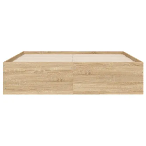 Okvir za krevet s ladicama boja hrasta 120x190 cm drveni - Sonoma hrast 120 x 190 cm Cijena
