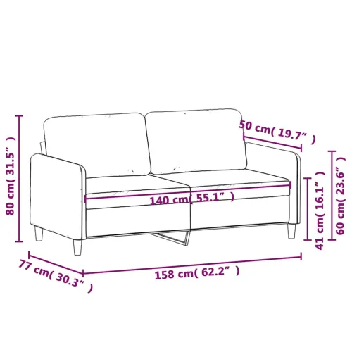 Dvosjed crvena boja vina 140 cm baršunasti - boja crnog vina 140 cm Cijena