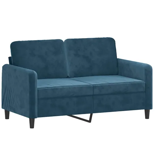 Dvosjed Plava 120 cm baršunasti - Plava 1 120 cm Cijena