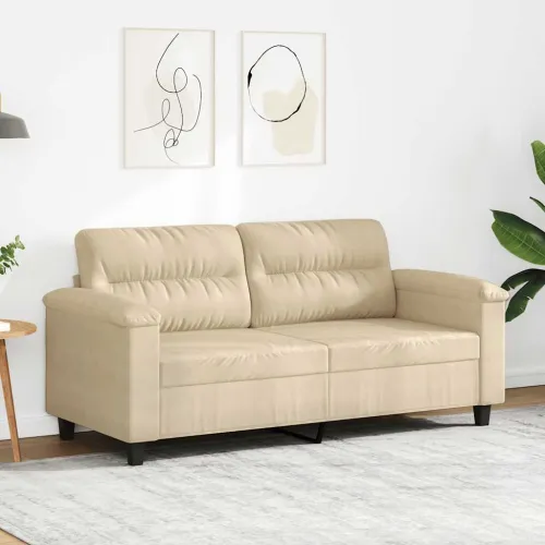 Dvosjed od tkanine krem 140 cm mikrovlakana - Krema 140 cm Cijena