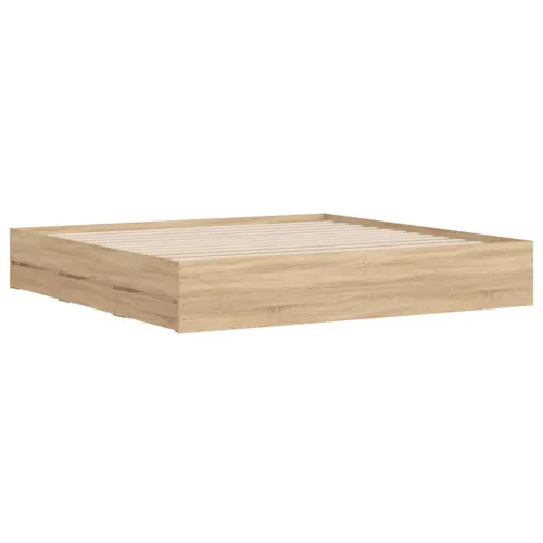 Okvir za krevet s ladicama boja hrasta 180x200 cm - Sonoma hrast 180 x 200 cm Cijena
