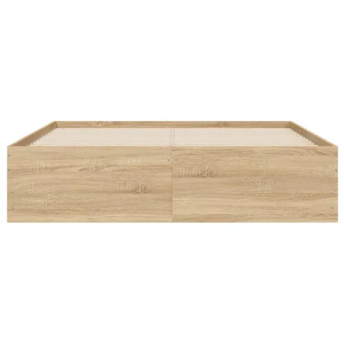 Okvir za krevet s ladicama boja hrasta 120x200 cm drveni - Sonoma hrast 120 x 200 cm Cijena
