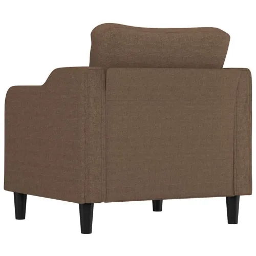 Fotelja smeđa 60 cm od tkanine - Smeđa 60 cm Cijena