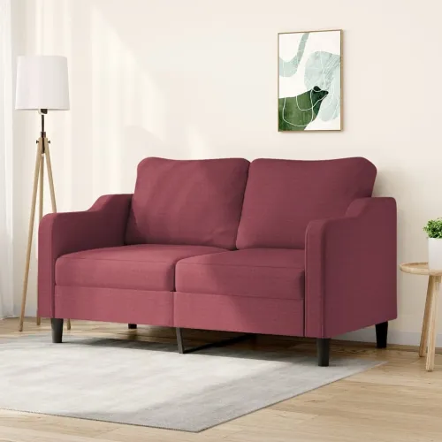 Dvosjed od tkanine crvena boja vina 140 cm - Boja crnog vina 140 cm Cijena