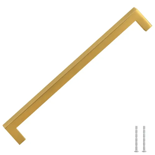Ručke za ormarić 5 kom zlatne 224 mm od nehrđajućeg čelika - Zlatno 224 mm 5 Cijena