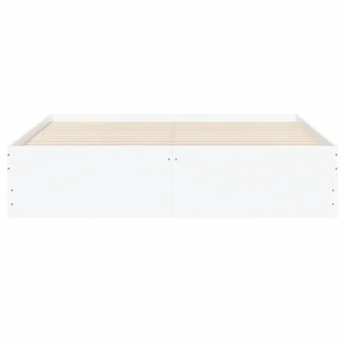 Okvir kreveta s ladicama bez madraca bijeli 140x190 cm - Bijela 140 x 190 cm Cijena