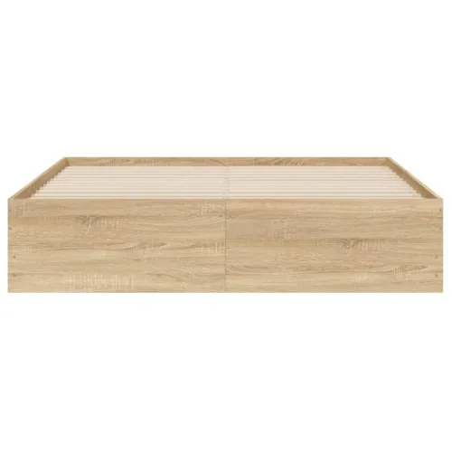Okvir za krevet s ladicama boja hrasta 140x190 cm drveni - Sonoma hrast 140 x 190 cm Cijena