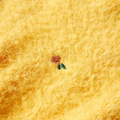 Dječji džemper pleteni oker 140 - Boja okre 140 (9 – 10 godina) Cijena